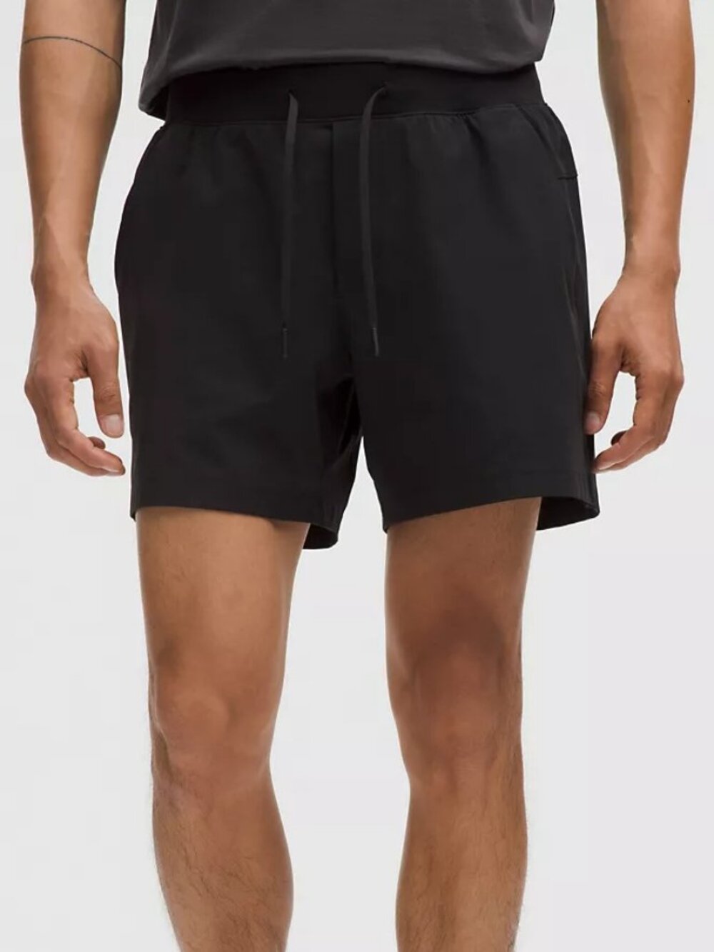 Lululemon Men's Zeroed In Linerless Short 5" - Black